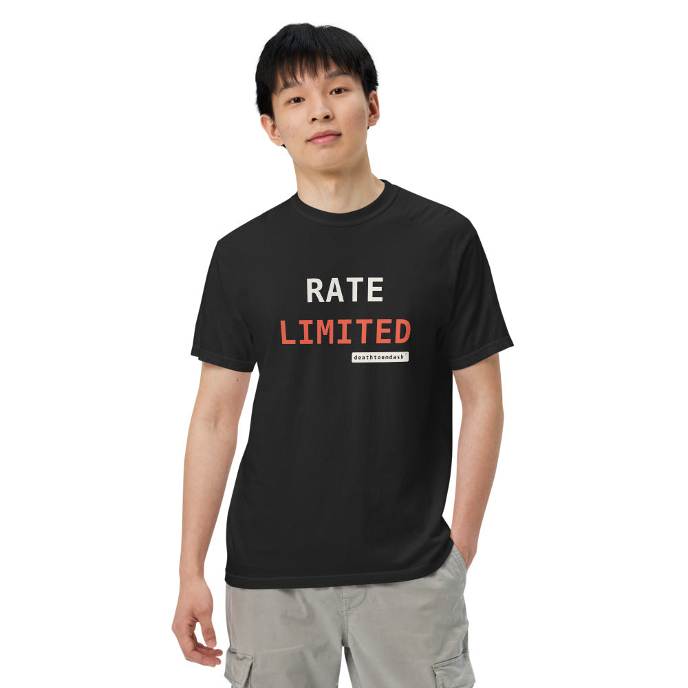 The design shown on the black garment