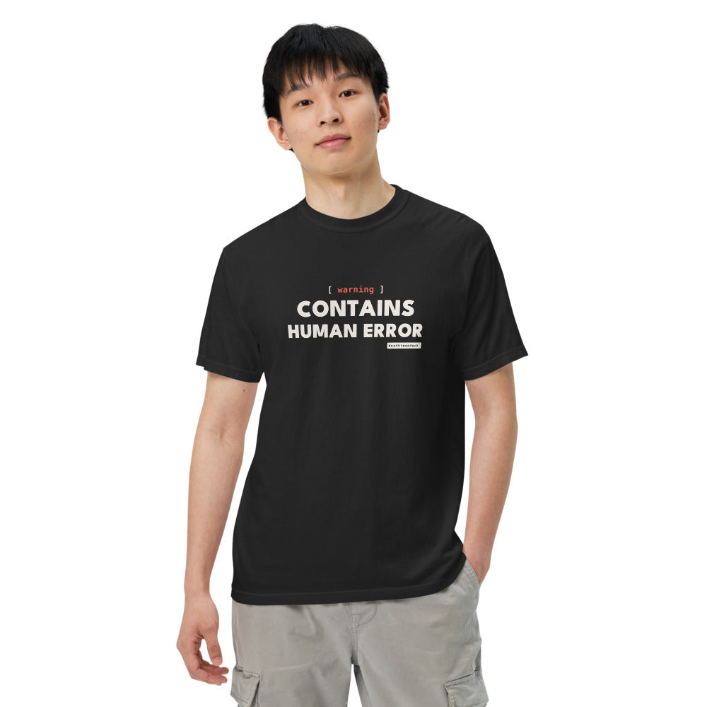 The design shown on the black garment