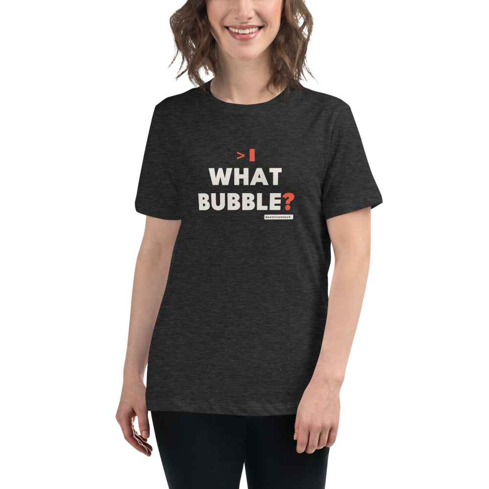 The design shown on the darkgreyheather garment