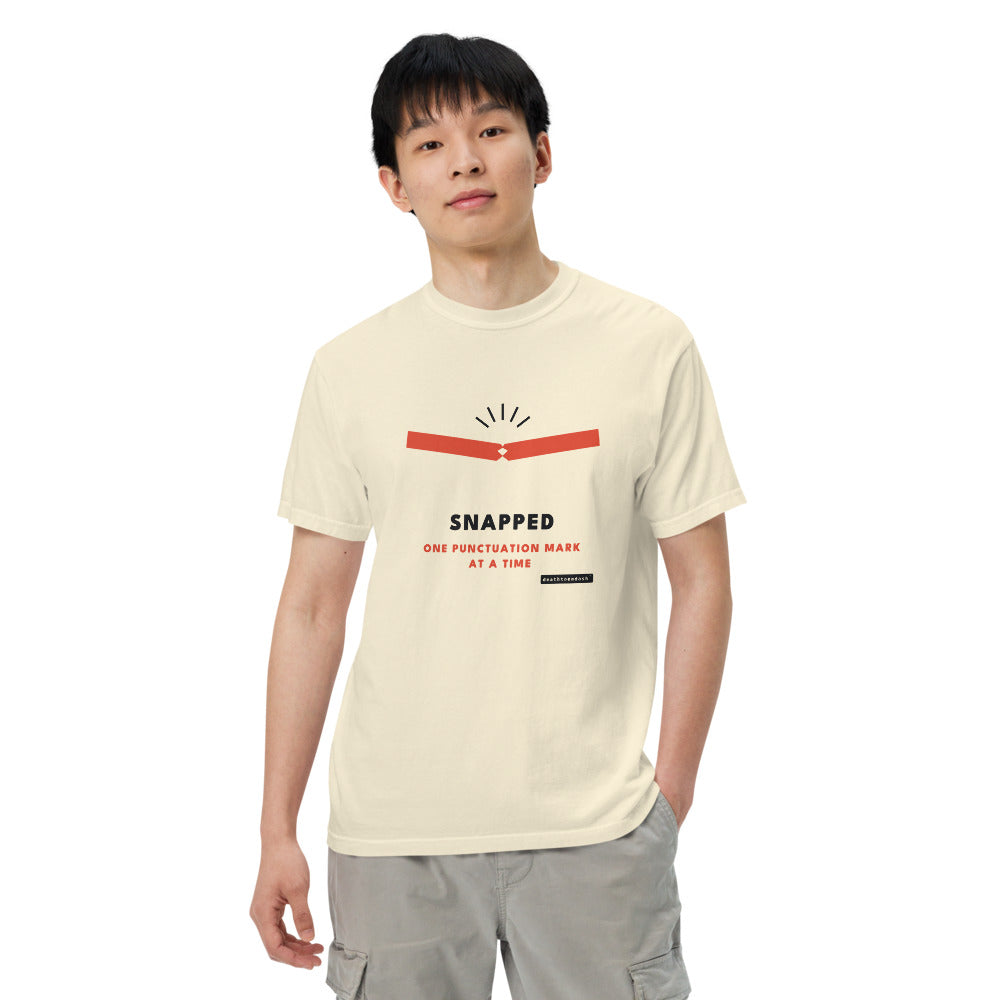 The design shown on the ivory garment