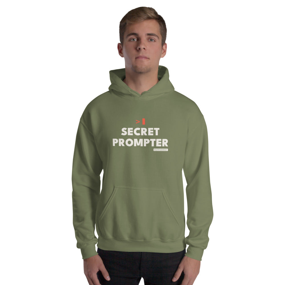 The design shown on the militarygreen garment