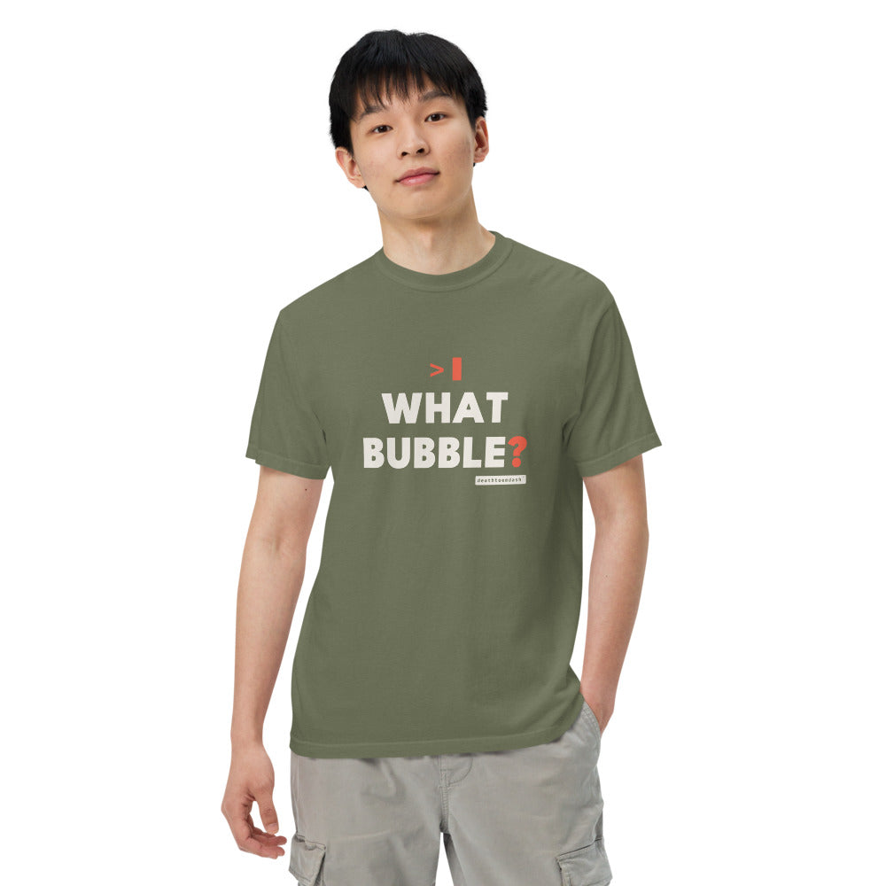 The design shown on the moss garment