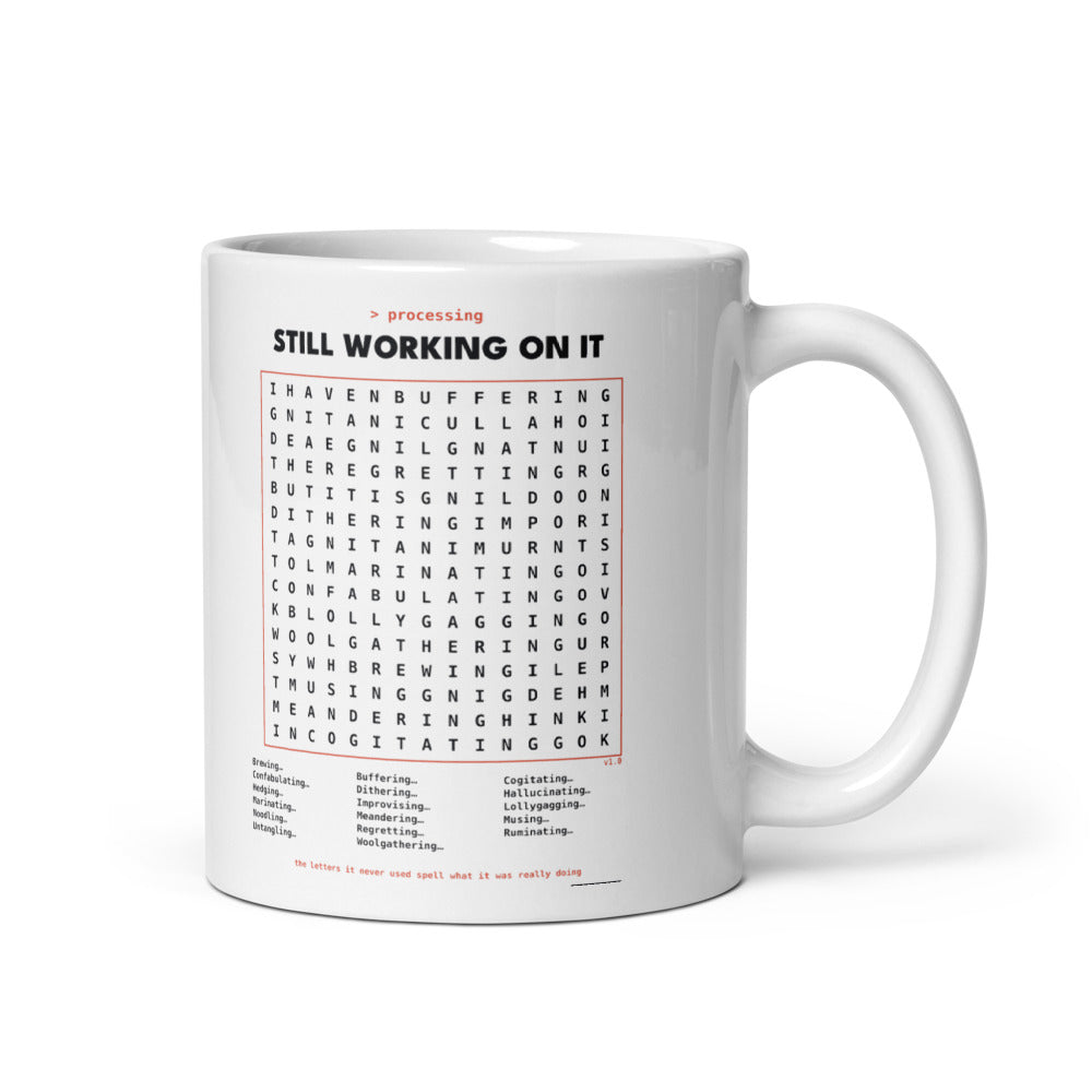 The mug shown with the design
