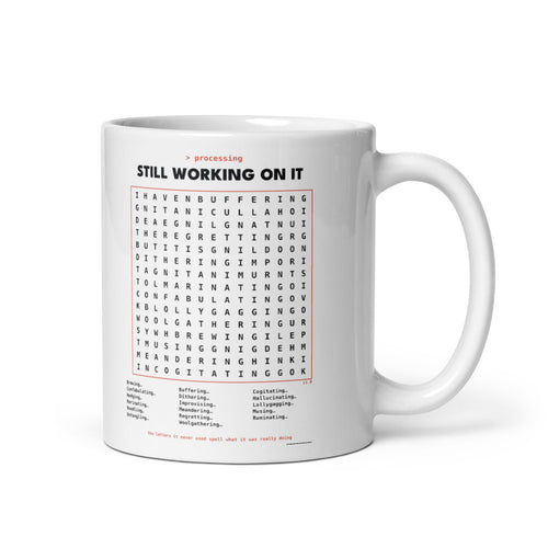 The mug shown with the design