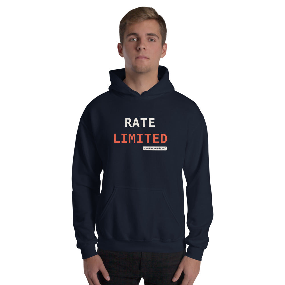 The design shown on the navy garment
