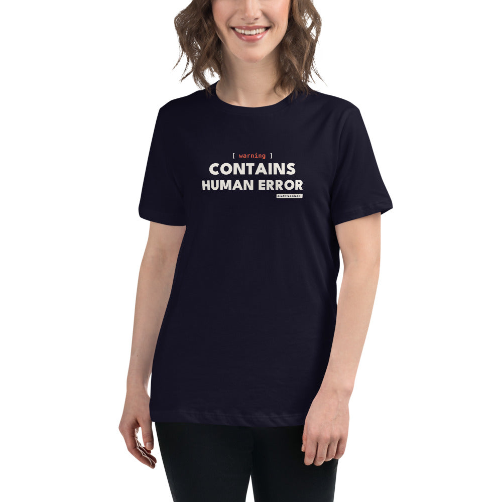 The design shown on the navy garment