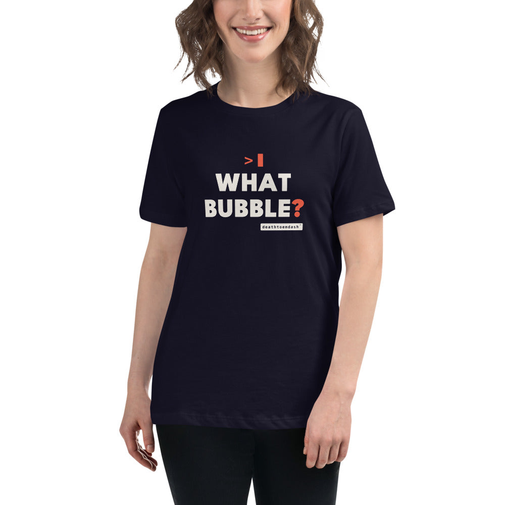 The design shown on the navy garment