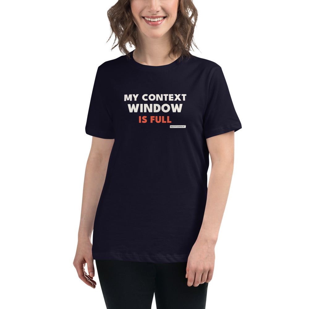 The design shown on the navy garment