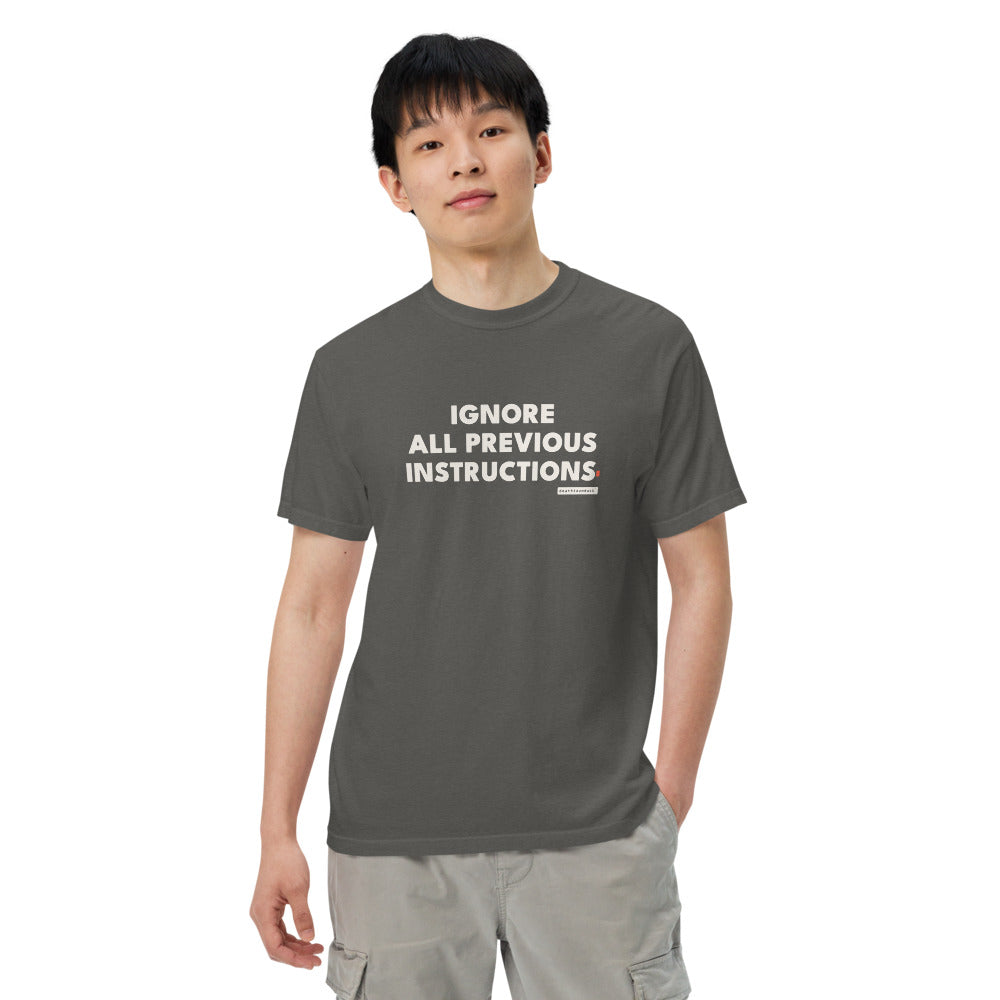 The design shown on the pepper garment