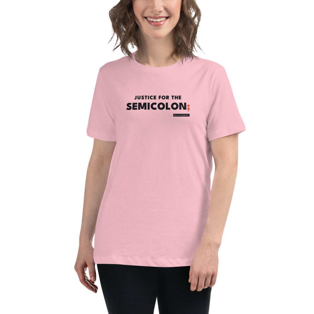 The design shown on the pink garment