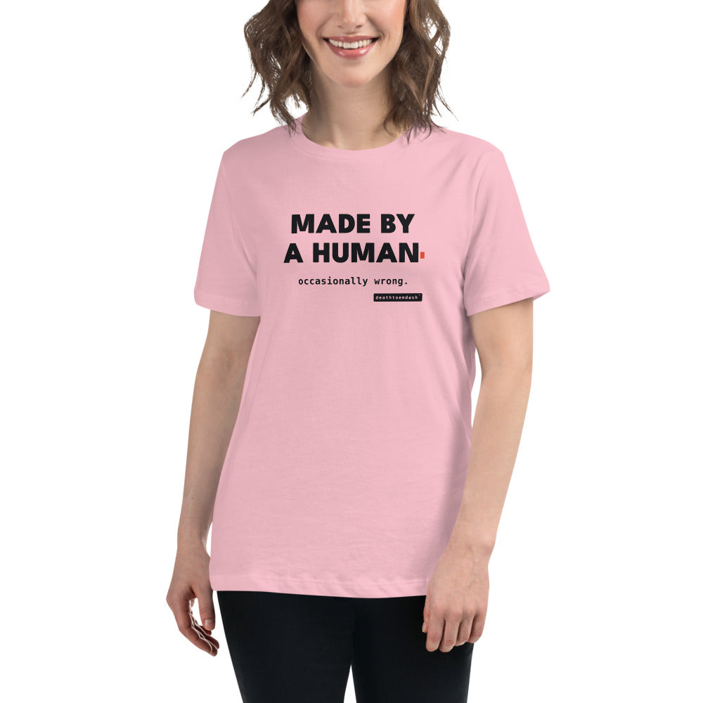 The design shown on the pink garment