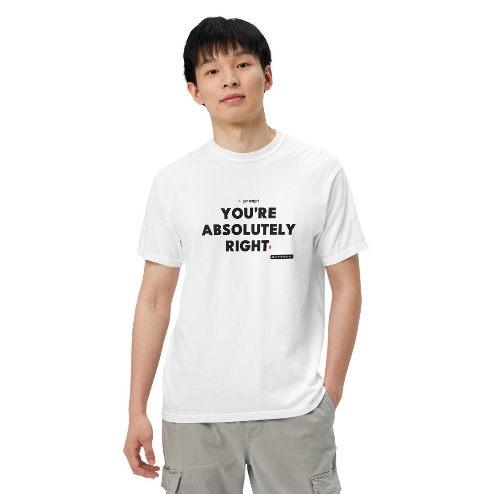 The design shown on the white garment